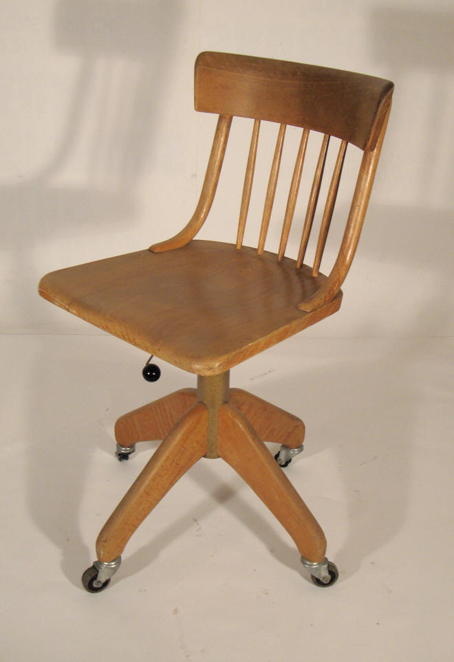 chaise de bureau bois