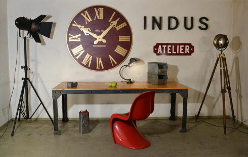 STOLL GIROFLEX chaise d'atelier 1960 de marque suisse