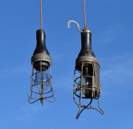 lampes industrielles vintage: d'ateliers d'usine d'éclairage publique